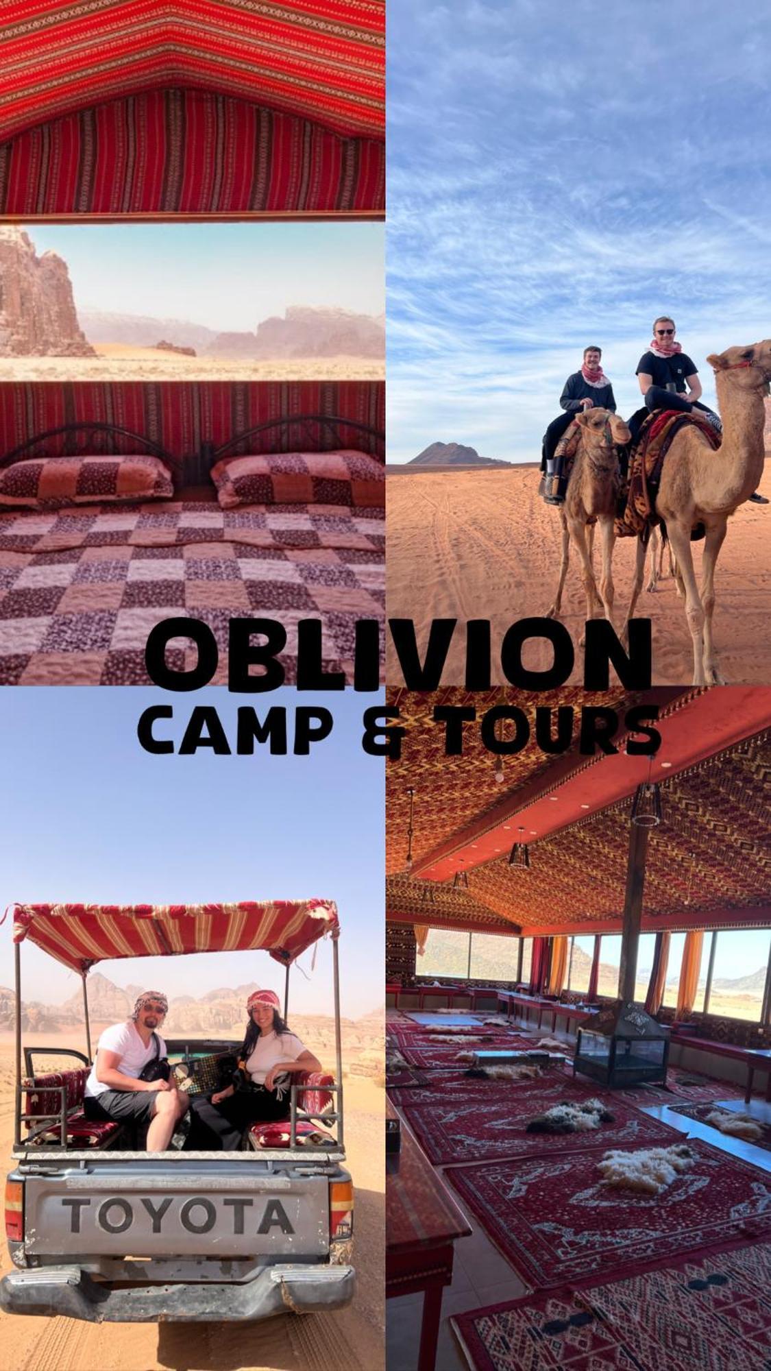 Oblivion Camp Wadi Rum Exterior foto